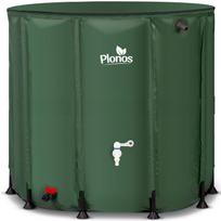 vandens talpyklos - Lietaus vandens rezervuaras Plonos PL-523, 1000 l, žalias (Green) - 5 nuotrauka