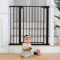 duru dazymas - Saugumo varteliai ECOTOYS, juoda (Black) - 5 nuotrauka