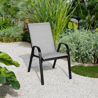 sodo fotelia - Kėdžių rinkinys MultiGarden, šviesiai pilka, 72 cm x 55 cm x 90.5 cm - 3 nuotrauka