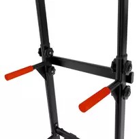 stoteles stovas - 4Fizjo Laisvai stovintis prisitraukimų skersinis, Juodas (Black) - 3 nuotrauka