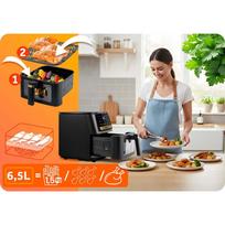 gruzdintuve - Berdsen BD-655 Karšto oro gruzdintuvė 6.5L Juoda (Black) - 8 nuotrauka