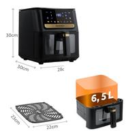 gruzdintuve - Berdsen BD-655 Karšto oro gruzdintuvė 6.5L Juoda (Black) - 11 nuotrauka