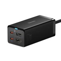 usb c pakrovejas - Baseus GaN5 Pro 2xUSB-C + USB + HDMI, 67W (black) - 5 nuotrauka