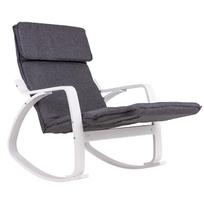 kreslas reguliuojamas - Supamasis krėslas ModernHome TXRC-02, balta/tamsiai pilka (White/Dark Grey) - 4 nuotrauka