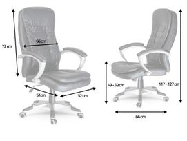 kreslas reguliuojamas - Sofotel Toronto Office Chair Black (Black) - 2 nuotrauka