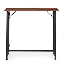 sulankstomi stalai - Sulankstomas rašomasis stalas ModernHome Loft Style, 80 cm x 45 cm, 76 cm, tamsiai ruda sp. - 3 nuotrauka