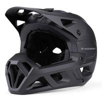 bike - Wozinsky Full Face Bike Šalmas su smakro apsauga M, Juodas (Black) - 4 nuotrauka