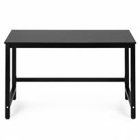 rasomasis stalas 60 - Rašomasis stalas ModernHome TH-RD-1, 120 cm x 60 cm, 75 cm, juoda sp. - 2 nuotrauka