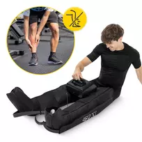 kompresinis masazuoklis - 4Fizjo Limfodrenažo aparatas MED C6, kompresinė terapija, juodas (Black) - 4 nuotrauka