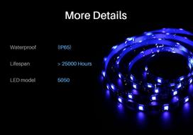 led juosta 12v - Sonoff L2-5M išmanioji LED juosta IP65 - 4 nuotrauka