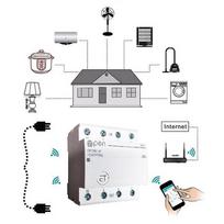 wifi jungikliai - SONOFF išmanusis 4 kontaktų jungiklis Wi-Fi - 2 nuotrauka