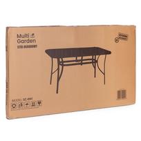 grudintas stiklas 80 - Lauko stalas MultiGarden, juoda sp., 140 cm x 80 cm x 71 cm - 3 nuotrauka
