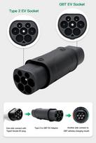 adapteris 3 faziu - Elektromobilio adapteris GB/T (Male) - Type 2 (Male) - 2 nuotrauka