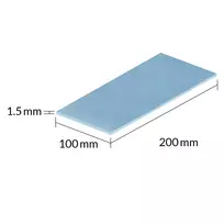 thermal paste - Termo padas ARCTIC TP-3 200x100x1.5mm , 2 vnt. - 6 nuotrauka
