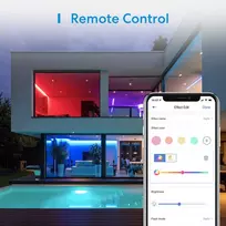 smart meter - Smart Lightstrip|MEROSS|Smart WiFi LED Strip wtih RGB (2*5 meter)|MSL320CHK(EU)-10M - 4 nuotrauka
