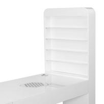 kosmetinis stalas baltas - ActivEshop Manikiūro stalas 310 Right, Baltas (White) - 8 nuotrauka
