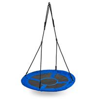 vaikiskos supynes vaikams - Sūpynės Gandro Lizdas EcoToys BOC100, 100 cm, mėlyna (Blue) / juoda (Black) - 4 nuotrauka