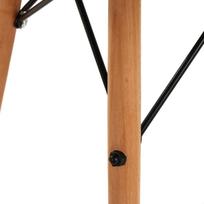 eko - Valgomojo kėdė ActivEshop QS-185, matinė, balta, 38 cm x 43 cm - 3 nuotrauka