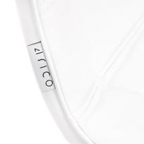 eko - Valgomojo kėdė ActivEshop QS-185, matinė, balta, 38 cm x 43 cm - 4 nuotrauka