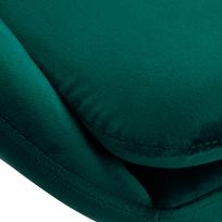kede su ratukais - Darbo kėdė 4Rico QS-MF18G, 56 x 46 x 47 - 59 cm, žalia - 5 nuotrauka