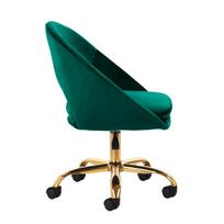 kede su ratukais - Darbo kėdė 4Rico QS-MF18G, 56 x 46 x 47 - 59 cm, žalia - 6 nuotrauka