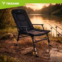 zvejybos kede - Trizand reguliuojama sulankstoma žvejybos kėdė, žalia (Green) - 6 nuotrauka