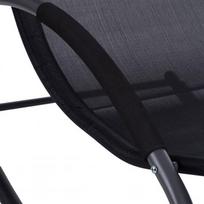 gultas supamas kreslas - Sodo gultas MultiGarden „Zero Gravity“, juodas (Black) - 6 nuotrauka