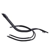 gultas supamas kreslas - Sodo gultas MultiGarden „Zero Gravity“, juodas (Black) - 8 nuotrauka
