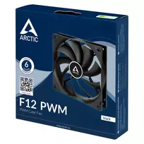 arctic f12 - Arctic F12 PWM 120mm Juodas (Black) 5 vnt. - 9 nuotrauka