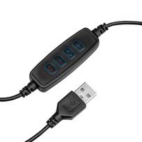 lempa lupa kosmetologine - Activeshop Kosmetologinė LED lempa su lupa 5D SNAKE RING 5W Juodas - 3 nuotrauka