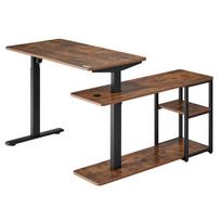 pakeliamas stalas - Ergo Office ER-450 Elektrinis pakeliamas stalas, rudas (Brown) - 2 nuotrauka