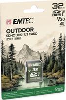 atminties korteles sd gb - Emtec SD 32GB UHS-I U3 V30 Outdoor - Secure Digital (SD) - 2 nuotrauka