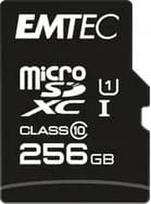 micro sd 256gb - Emtec EliteGold 256GB MicroSDXC UHS-I Class 10 + SD Adapter - 2 nuotrauka