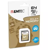 64gb sd - Emtec EliteGold 64GB SDXC UHS-I Class 10 - 2 nuotrauka