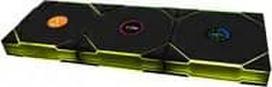 lian li uni argb fan - Lian Li UNI FAN TL Wireless LCD 120mm Juodas (Black) 3-Pack su Valdikliu - 2 nuotrauka