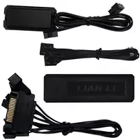 120mm fan - Lian Li UNI FAN TL Wireless LCD Ventiliatorius 120mm Juodas (Black) 3vnt su valdikliu - 2 nuotrauka