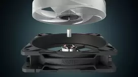 juodi rgb ventiliatoriai - Arctic P14 Pro Reverse A-RGB 140mm Juodas (Black) - 3 nuotrauka