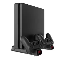 kompiuterio ausinimo padas - White Shark PS4-19076 Cutman PS4 Aušinimo Kilimėlis su 2 Įkrovimo Stotelėmis Baltas (White) - 3 nuotrauka