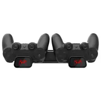kompiuterio ausinimo padas - White Shark PS4-19076 Cutman PS4 Aušinimo Kilimėlis su 2 Įkrovimo Stotelėmis Baltas (White) - 5 nuotrauka