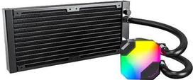 water cooler - Montech Hyper Flow ARGB AIO Water Cooler 240 mm Black - 5 nuotrauka