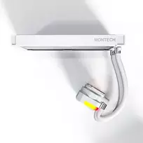 240mm aio cooler - Montech Hyper Flow ARGB AIO 240 mm Baltas (White) - 2 nuotrauka