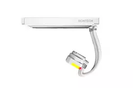 240mm aio cooler - Montech Hyper Flow ARGB AIO 240 mm Baltas (White) - 7 nuotrauka