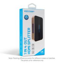 hdmi splitter - Vention I/O HDMI 4-Port Video Splitter ACCG0-EU - 2 nuotrauka