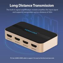 hdmi splitter - Vention I/O HDMI 4-Port Video Splitter ACCG0-EU - 5 nuotrauka
