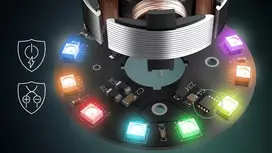 arctic p12 - Arctic P12 Pro Reverse A-RGB 120 mm Juodas (Black) - 7 nuotrauka