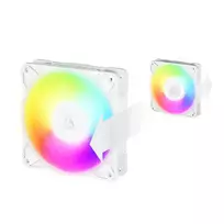 arctic p12 - Arctic P12 Pro Reverse A-RGB 120 mm Juodas (Black) - 9 nuotrauka