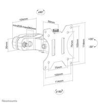 100x 60 - NEOMOUNTS BY NEWSTAR SCREEN POLE CLAMP/TRUSS MOUNT 1 PIVOT VESA 100X100 (POLE DIAMETER 28-60 MM) - 7 nuotrauka
