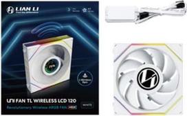 lian li uni argb fan - Lian Li UNI FAN TL Wireless LCD 120 White - 3 nuotrauka