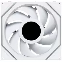lian li uni argb fan - Lian Li UNI FAN TL Wireless LCD 120mm Balta (White) 3-pack - 3 nuotrauka