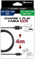 micro usb cable - Subsonic Charge and Play Kabelis XXL USB/Micro-USB - PS4/Xbox One Juodas (Black) - 2 nuotrauka